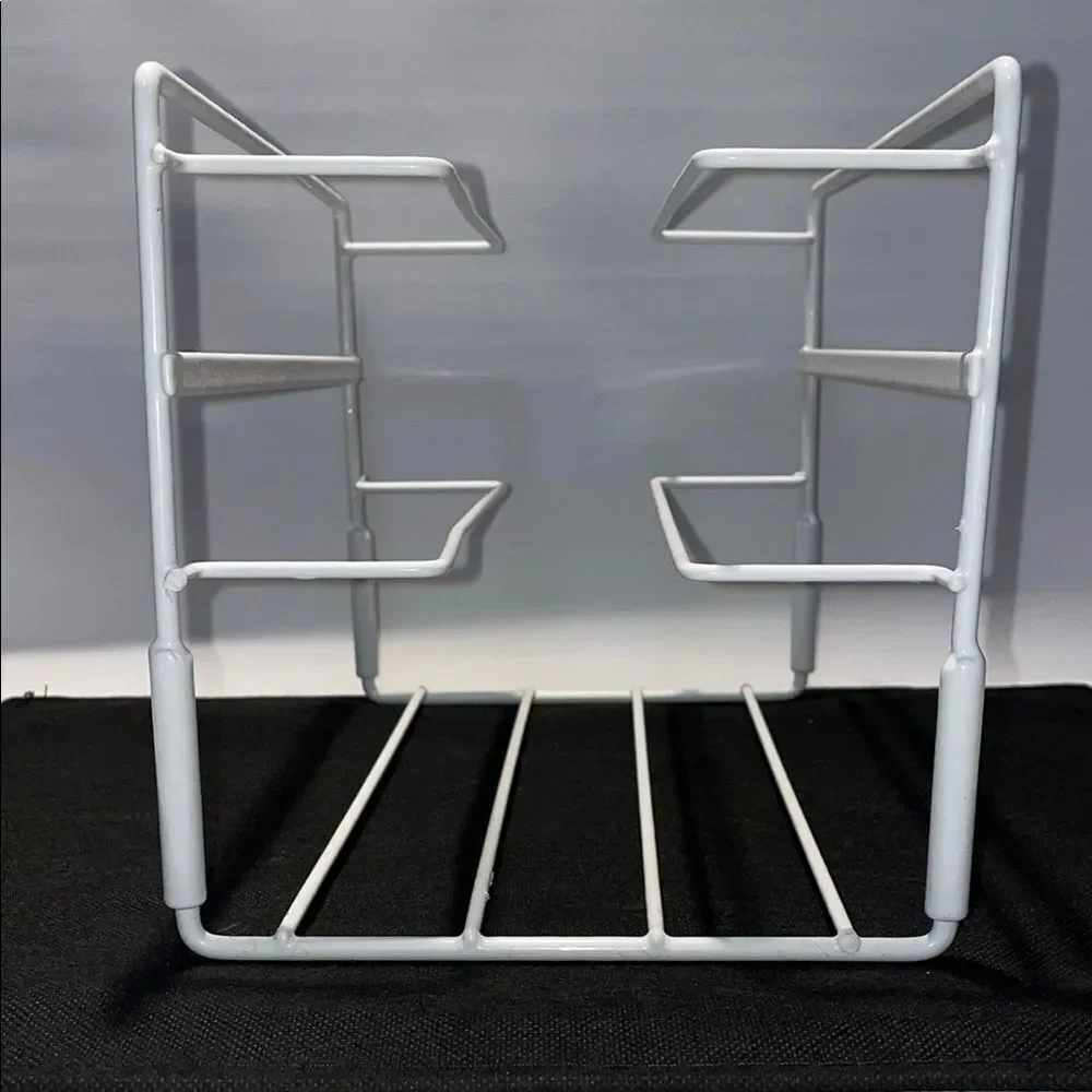 White Metal Storage Rack